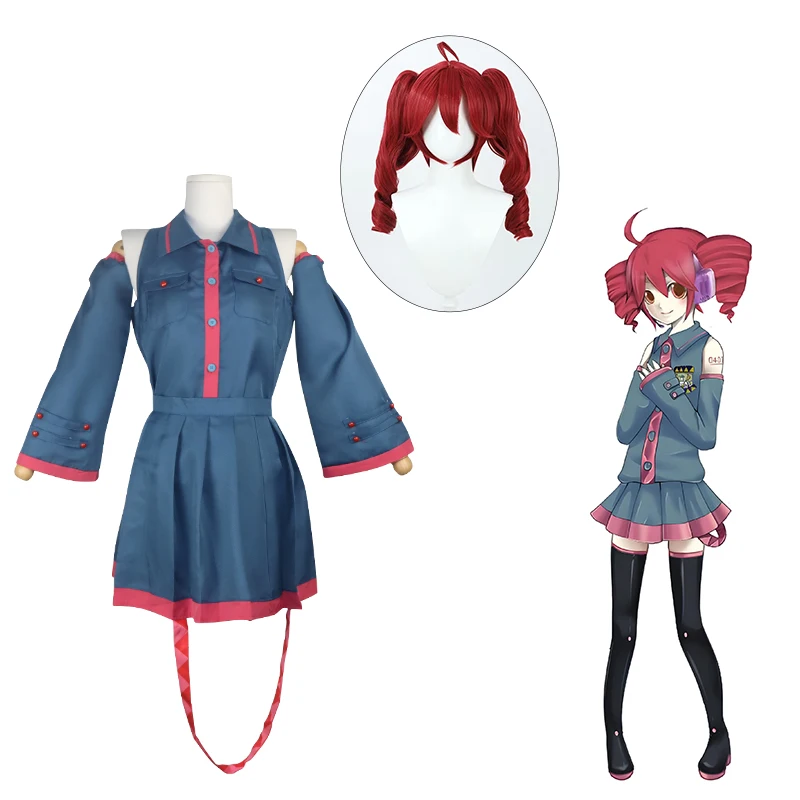 Men Accessories Korea - Anime Mikuu Kasane Teto Cosplay Kostüm