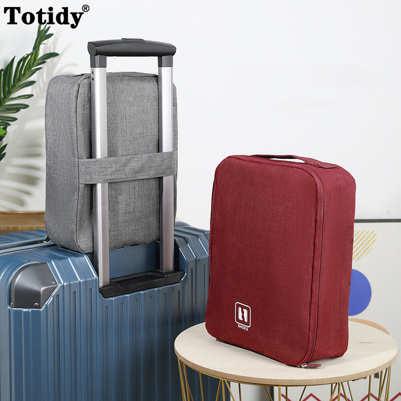 Men'S Accessories Wardrobe - Wasserdichte Schuhe Lagerung Tasche Tragbare Schuh