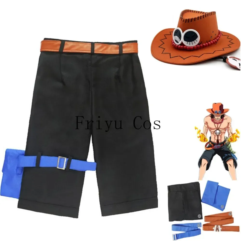 Men Accessories Korea - Anime Portgas·D· Ace Cosplay Kostüm Whitebeard