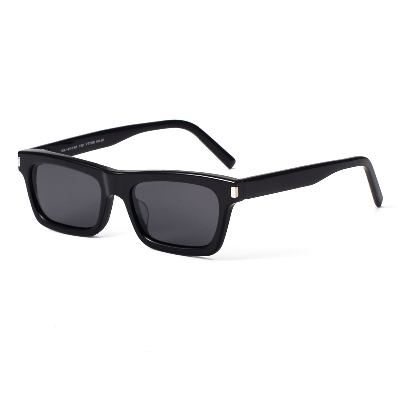Men'S Accessories Paris - Paris Fashion Week Schwarze Super-Sonnenbrille SL461