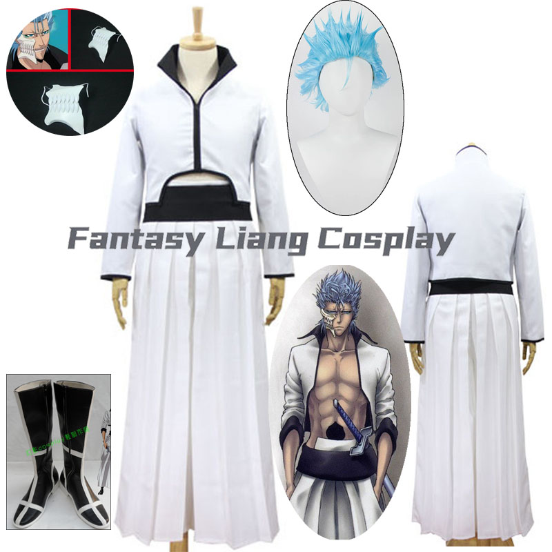 Men Accessories Korea - Anime Grimmjow Jeagerjaques Cosplay Kostüm Perücke