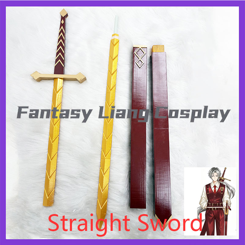 Men Accessories Korea - Game Limbus Company Lucio Cosplay-Requisite, gerades