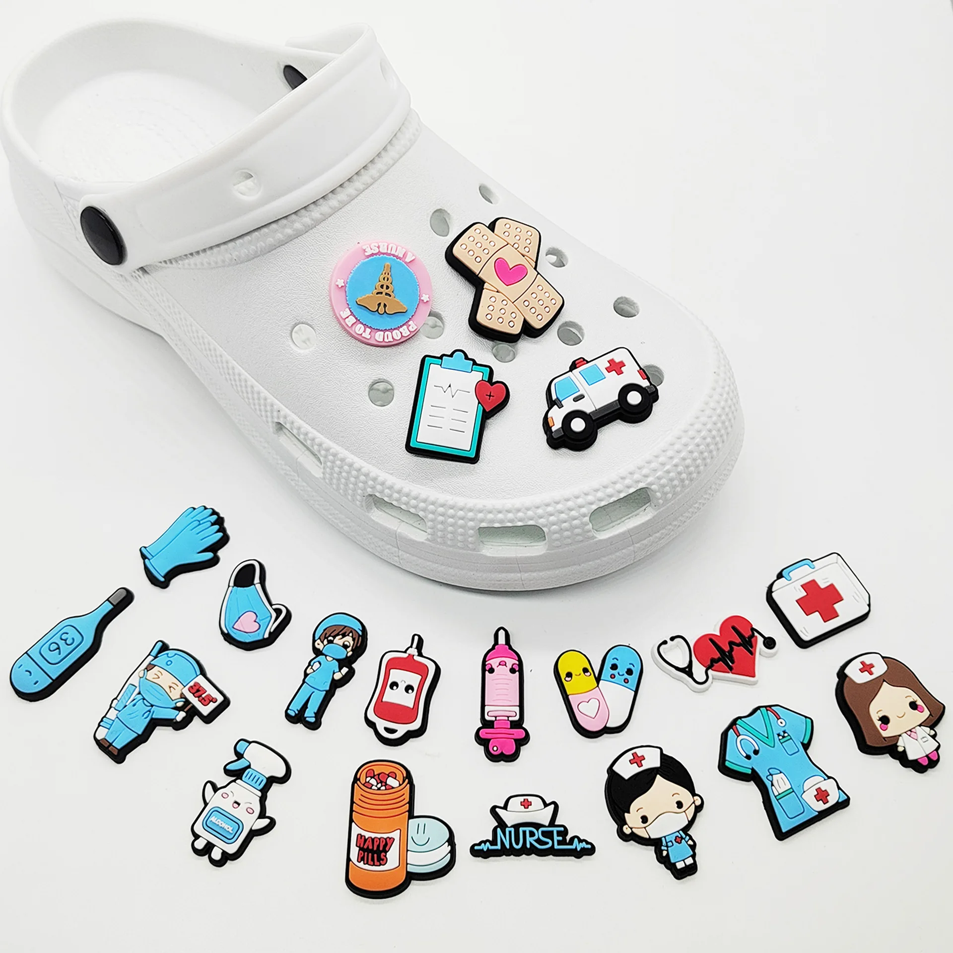 Neue 1 stücke PVC Schuh Charms – Men'S Accessories Crocs Bewertung und Preis