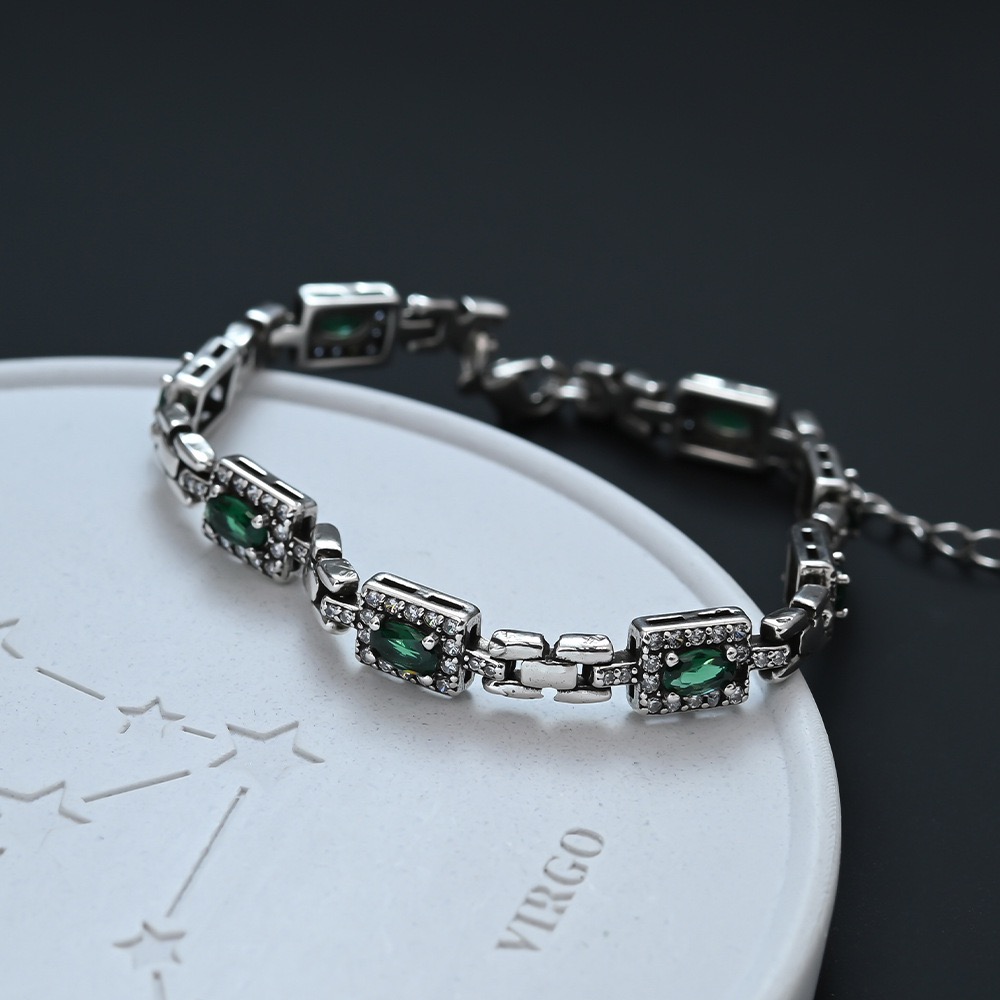 925 Sterling Silber Armbänder  – Men'S Accessories Trending Bewertung und Preis
