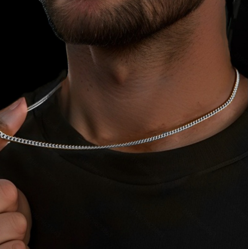 2 mm kubanische Kette für Herr – Men'S Accessories Trending Bewertung und Preis