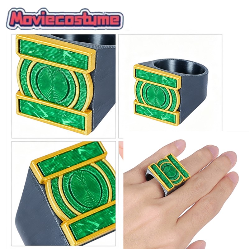Grün-Goldene Fingerringe für E – Men Accessories Jordan Bewertung und Preis