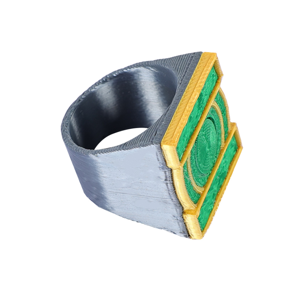 Grün-Goldene Fingerringe für E – Men Accessories Jordan Bewertung und Preis