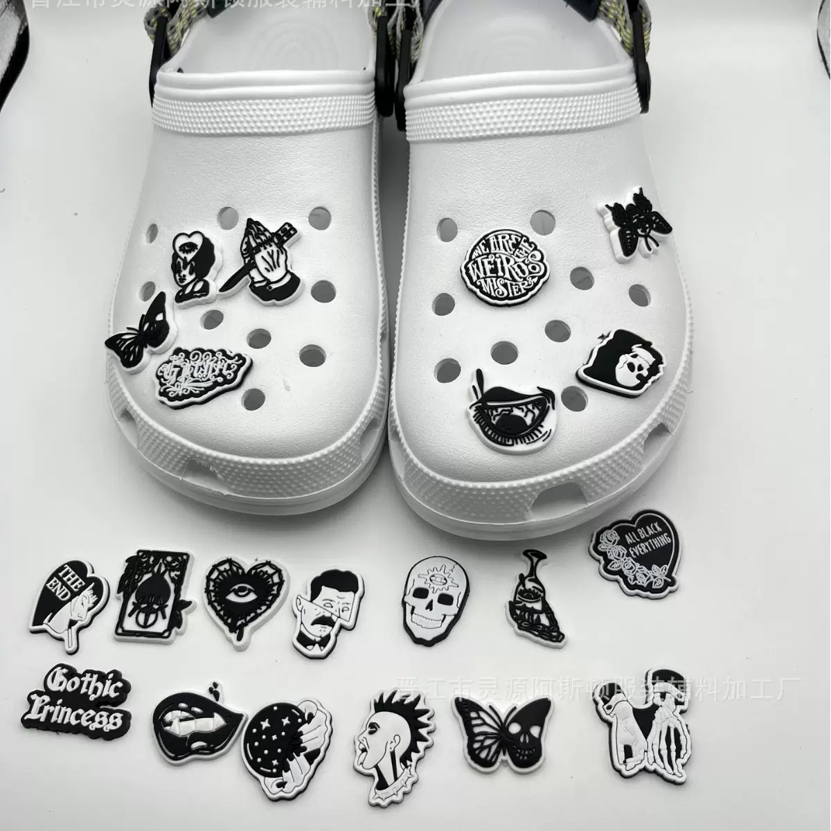 23 Stück Horror-Halloween-Schu – Men'S Accessories Crocs Bewertung und Preis
