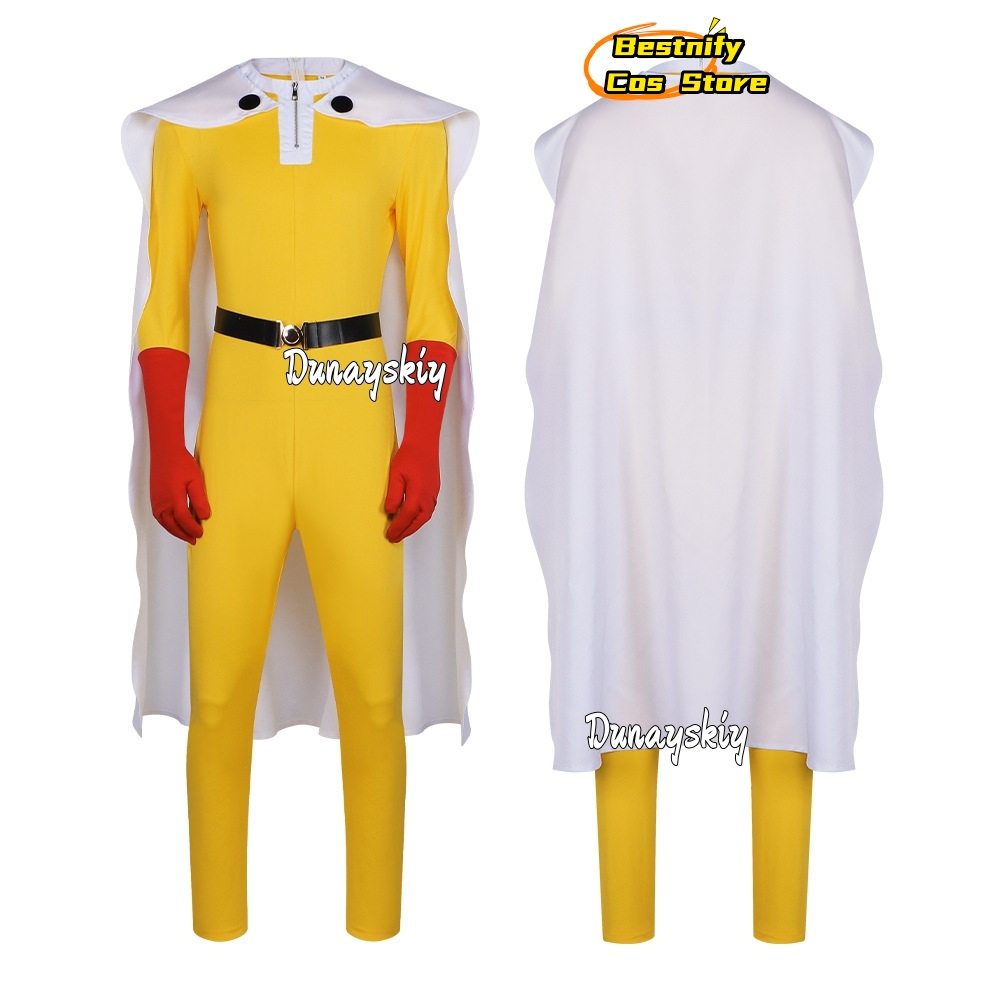 Saitama MAN Cosplay Jumpsuit K – Men Accessories Korea Bewertung und Preis